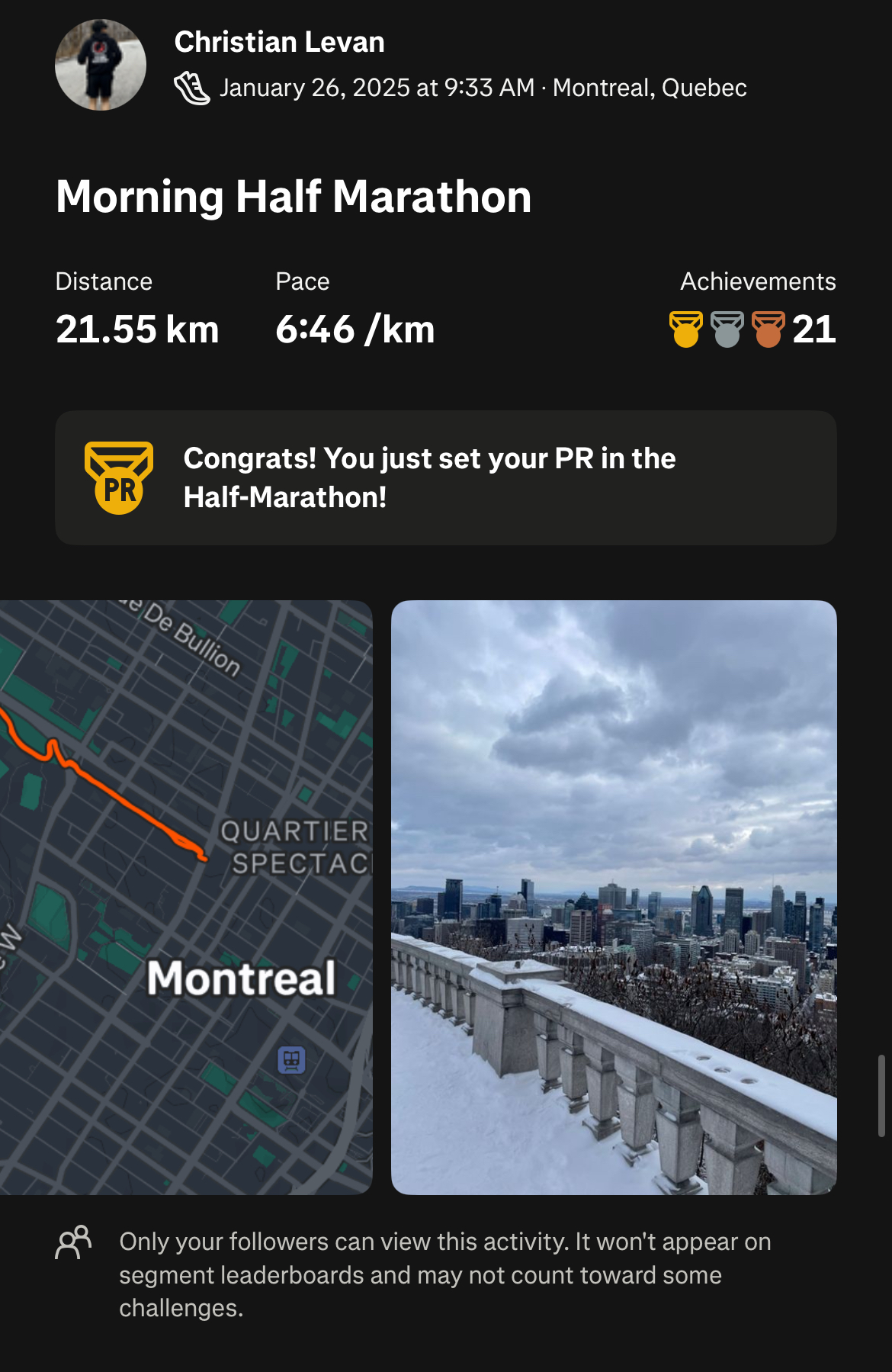 montreal run